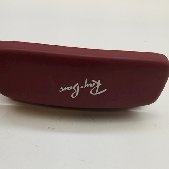 Ray Ban vintage glasses Eyeglasses yellow stripes black Frames and hard red case - Picture 3 of 9